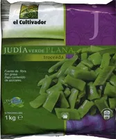 Mängden socker i Judía verde plana troceada