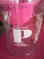 Mängden socker i Patatas cocidas enteras