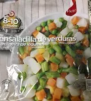 Mängden socker i Ensaladilla de verduras