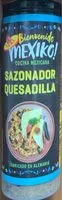 Mängden socker i Sazonador Quesadilla