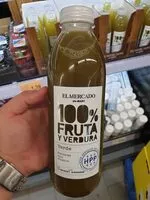 Mängden socker i 100% fruta y verdura