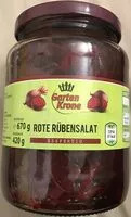 Mängden socker i Rote Rübensalat