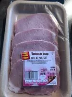 Mängden socker i Roti de porc cuit