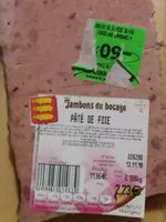 Mängden socker i pâté de foie de porc