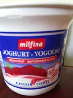 Mängden socker i Yogourt Cerises