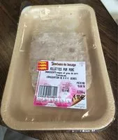 Mängden socker i Rillettes pur porc