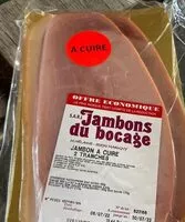 Mängden socker i Jambon à cuire