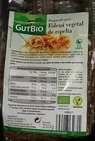 Mängden socker i Fideua de espelta integral con verduras