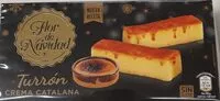 Mängden socker i Turrón mousse de café