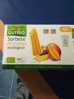 Mängden socker i sorbete con frambuesa ecologico