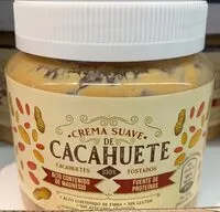 Mängden socker i Crema suave de cacahuete