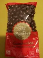 Mängden socker i Cacahuetes con chocolate negro