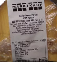 Mängden socker i Beemster Pikant