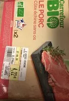 Mängden socker i Côte échine de porc sans os