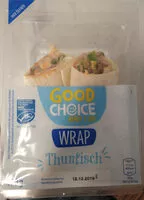 Mängden socker i Wrap Thunfisch
