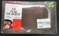 Mängden socker i Foie de bœuf