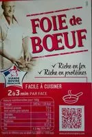 Mängden socker i Foie de bœuf