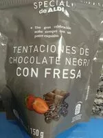 Mängden socker i Tentaciones de chocolate negro con arándano