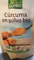 Mängden socker i Cúrcuma en polvo bio