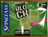 Mängden socker i Gomme Fresh Block