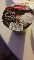 Mängden socker i Coppa cacao
