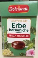 Mängden socker i Caramelle alle erbe balsamiche