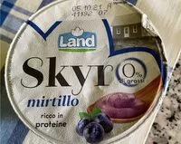 Mängden socker i Skyr mirtillo