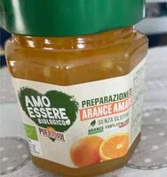 Mängden socker i Amo essere biologico / marmellata di arance amare