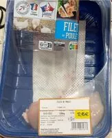 Mängden socker i Filet de poulet
