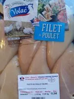 Mängden socker i Filet de poulet