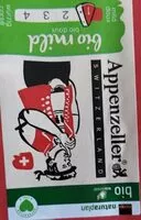 Mängden socker i Appenzeller mild