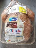 Mängden socker i Poulet cuit, fumé au bois de Hêtre et de Cèdre