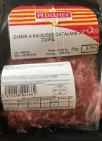 Mängden socker i Chair a saucisse catalane