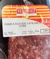 Mängden socker i Chair a saucisse catalane