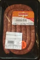 Mängden socker i Saucisse catalane