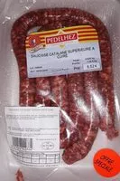 Mängden socker i Saucisse catalane supérieure