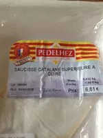Mängden socker i Saucisse catalane supérieure à cuire