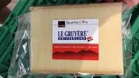 Mängden socker i Qualité & Prix  Aop Le Gruyère Switzerland Semi-Piccante