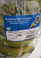 Mängden socker i Plátano de Canarias