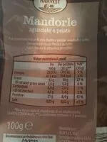 Mängden socker i Mandorle