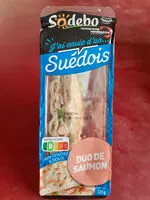 Mängden socker i duo de saumon