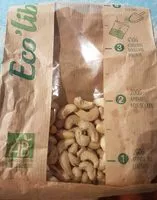 Mängden socker i Noix de Cajou