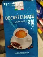 Mängden socker i Decaffeinato classico
