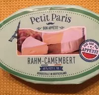 Mängden socker i Rahm-Camembert