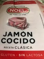 Mängden socker i Jamon cocido Noel