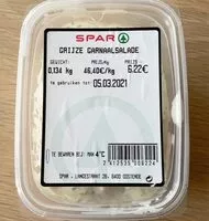 Mängden socker i Salade de crevettes grises