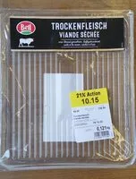 Mängden socker i Viande séchée
