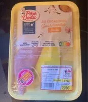 Mängden socker i Escalope de dinde