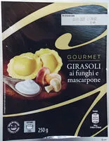 Mängden socker i Girasoli ai funghi e mascarpone.