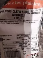 Mängden socker i Chipolatas clean label boyau naturel
